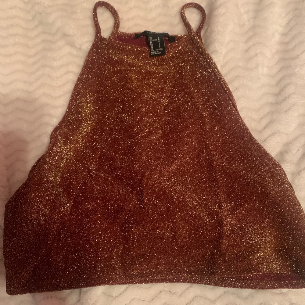 sparkly tank top from forever 21